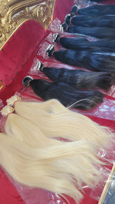 TAPE INS EXTENSIONS-BLONDE STRAIGHT