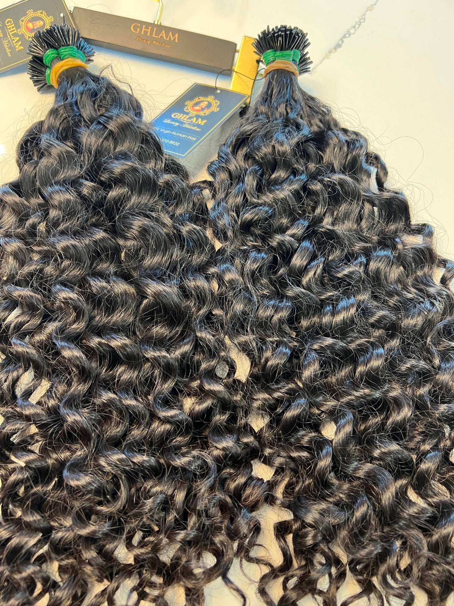 I-TIPS EXTENSIONS- CURLY MICROLINKS