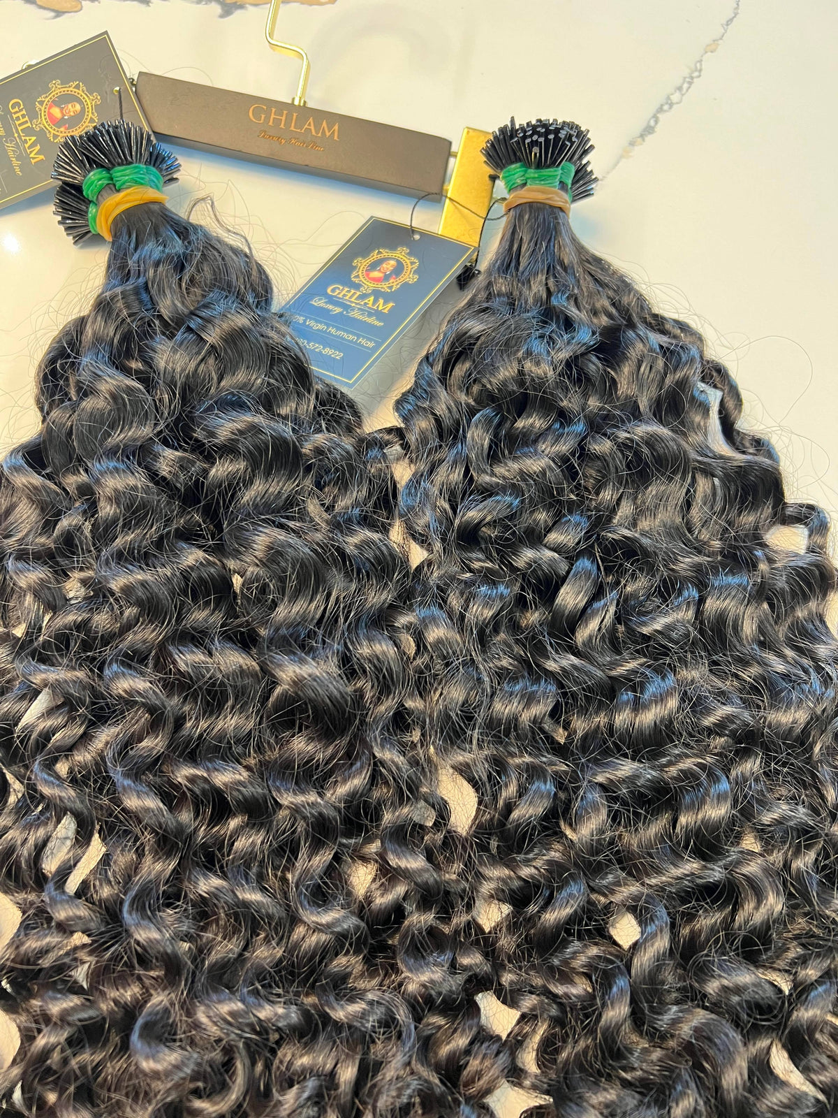 I-TIPS EXTENSIONS- CURLY MICROLINKS
