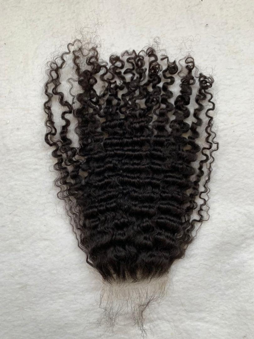 RAW BURMESE CURLY CLOSURE