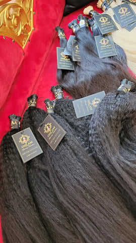 I-TIPS EXTENSIONS- TOP RAW YAKI STRAIGHT MICROLINKS