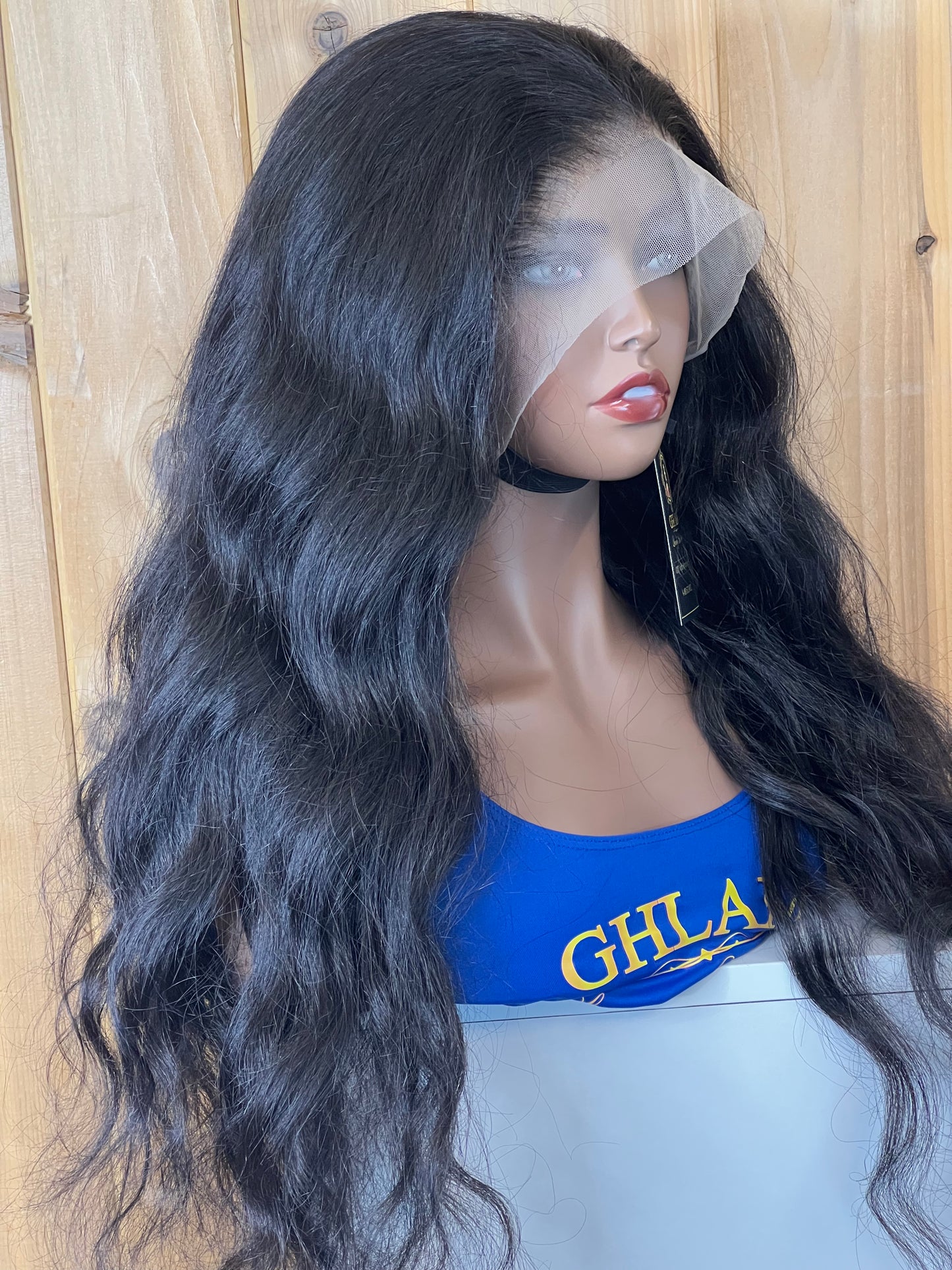 Black Full Lace Straight wig 26 “