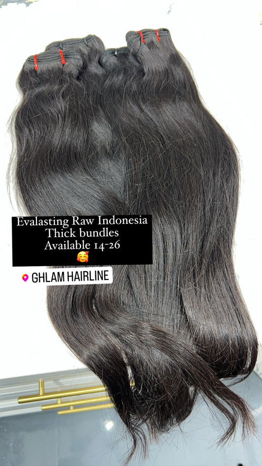 RAW INDONESIA (STRAIGHT) BUNDLE